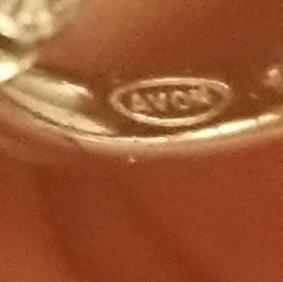 Rare Avon 925 RJ necklace AND size 11 ring PM 592A - Picture 5 of 8